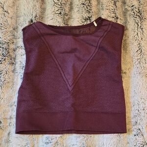 Better Bodies Purple Roxy Seamless Top Sz S